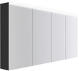 SPIEGELKAST COFFEE 4 DEUREN 1600MM 4250K GRAFIET ZACHT MAT