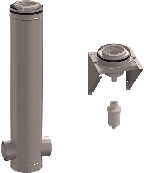 Kit startniveau clv pp/galva 2 ketels 180° 160/250 ubbink