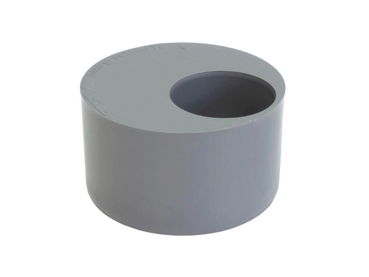Scala Verloopring mofspie 100mm/50mm rubber grijs