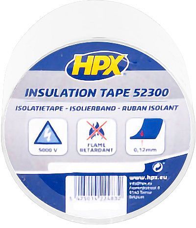 PVC isoleerband zelfklevend 5CM-20M wit