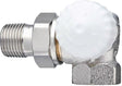 THERMOSTATISCHE RADIATORKRAAN DUBBEL HAAKS LINKS 3/8" DN10 HEIMEIER