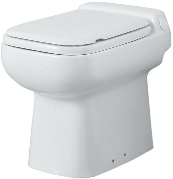 Toilet+zitting+vergruizer sanicompact Luxe Eco wit
