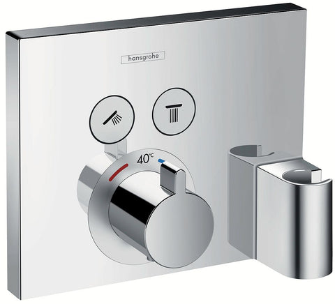 Afwerkset THERMOSTAAT+2 stopkranen+fixfit en Porter UNIT ShowerSelect HG chroom