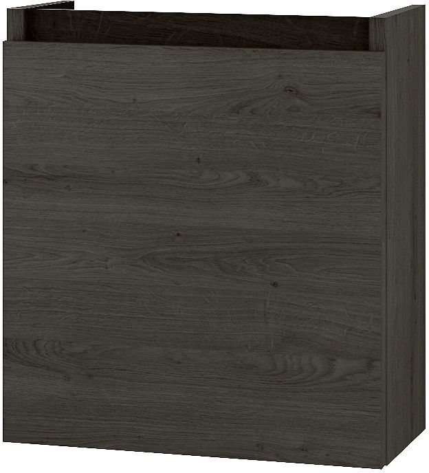 Onderbouw handenwasser form mini 40CM omkeerbaar graphit eik