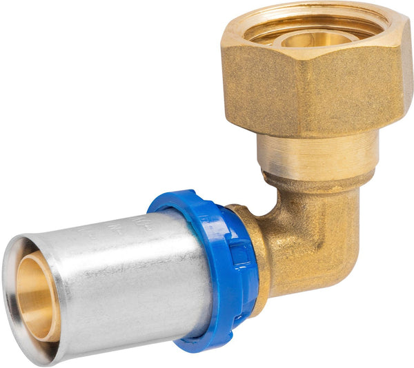 COUDE ECROU PRISONNIER 16MM-1/2" ALUPEX