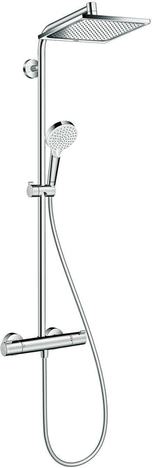 Douchezuil+ thermostaat Crometta E240 1JET Hansgrohe chroom
