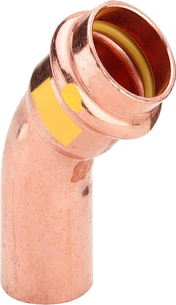 Profipress gas elleboog 45° Mf 42MM Viega