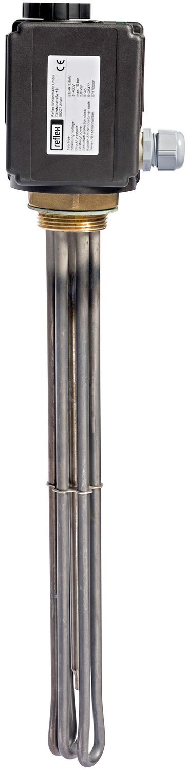 ELEK.WEERSTAND EEHR 2.5KW MET FLENS EN DICHTING V.WWBOILER-ZONNEBOILER+VOORRAADVAT 300-500L REFLEX