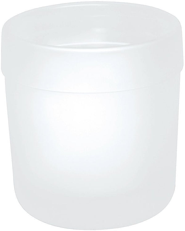 GOBELET PLAT HEWI 477 BLANC-SATINE