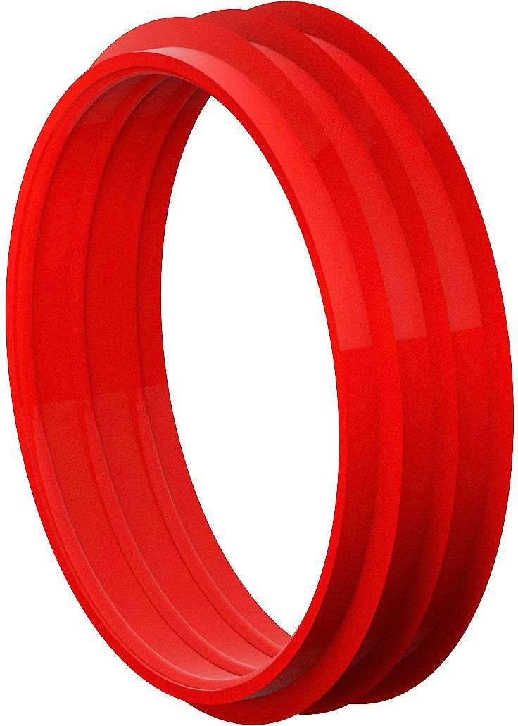 Aduro ventilatie reductie EPDM 200X180MM Rood