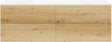 SOUS MEUBLE COFFEE 4 TIROIRS 180 DUO CHENE DECOR URBAN +DOUBLE LAVABO BLANC