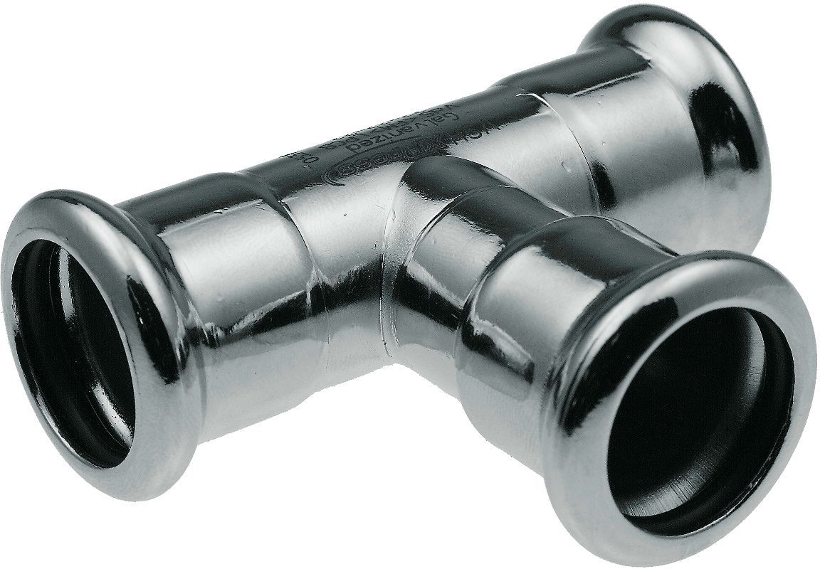 Staalpress T vsh 18 mm, persfittingen — SKU DESCO-63629