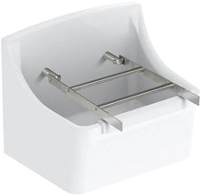 VIDOIR+BUTEE NORMA GEBERIT 450X350MM AVEC TROUS SANS TROP-PLEIN BLANC
