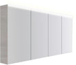 Spiegelkast COFFEE 4 deuren 1800MM 4250K eik Decor Zilver