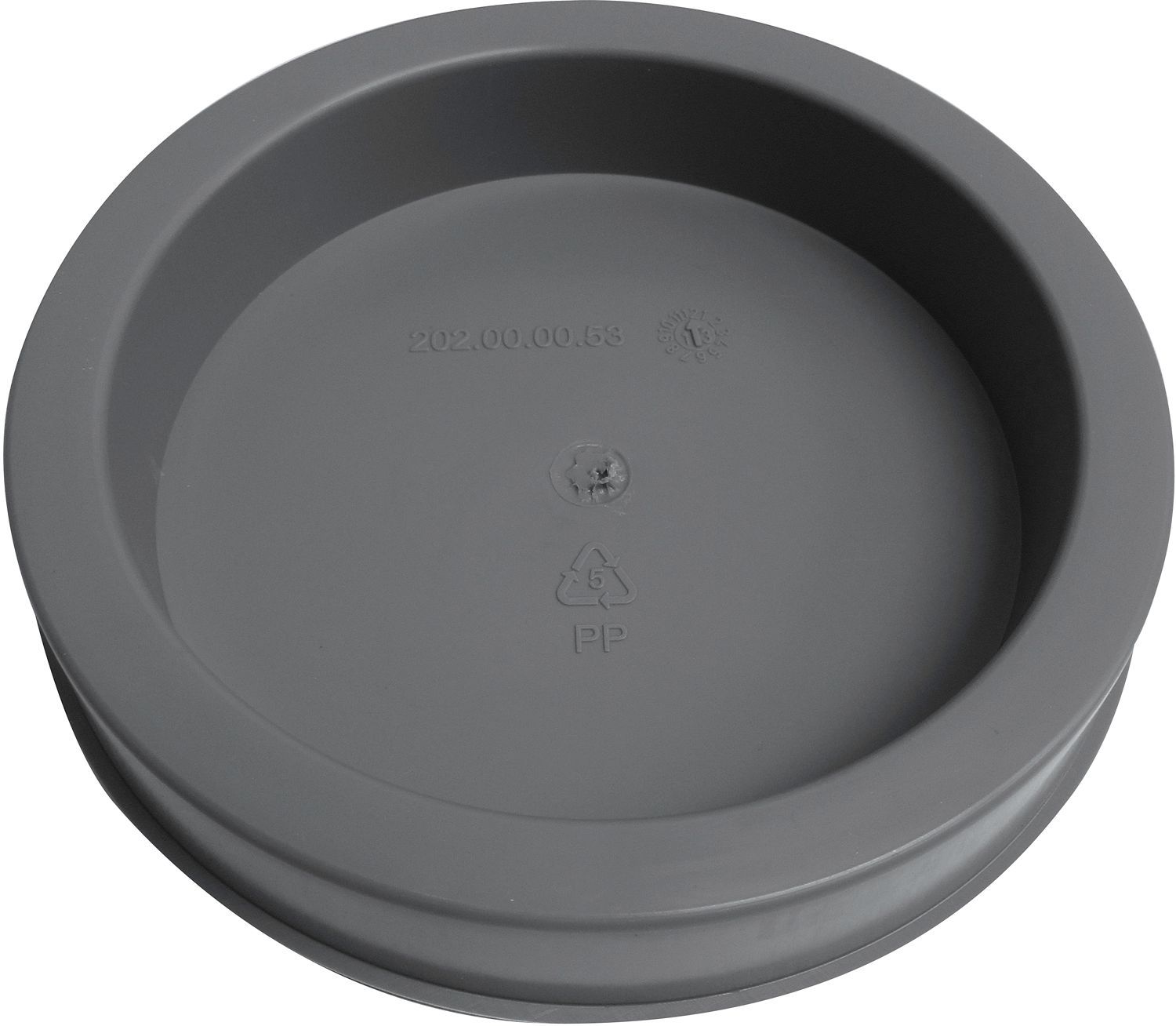 AFSLUITDOP VOOR VENTILATIE C400 125-150MM VASCO - PER SET VAN 5 STUKS