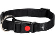 Flamingo Ziggi halsband hond 40/55 cm 20mm zwart