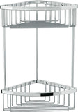 Dubbele fles en sponshouder hoek PASPARTOE 19X19X37 chroom