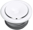 Toevoerventilatie regelbaar+huls+dichting 100MM wit