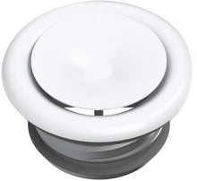 Toevoerventilatie regelbaar+huls+dichting 100MM wit