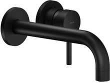 AFWERKSET 1GREEP MENGKRAAN LAVABO LIVE NOBILI 200MM MAT ZWART