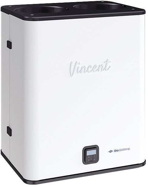 CV warmtepomp lucht/water monoblock vincent hybride 4,5KW R290 Itho Daalderop