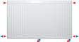 D-radiator UNI.8 11-H600-L0400 0392W