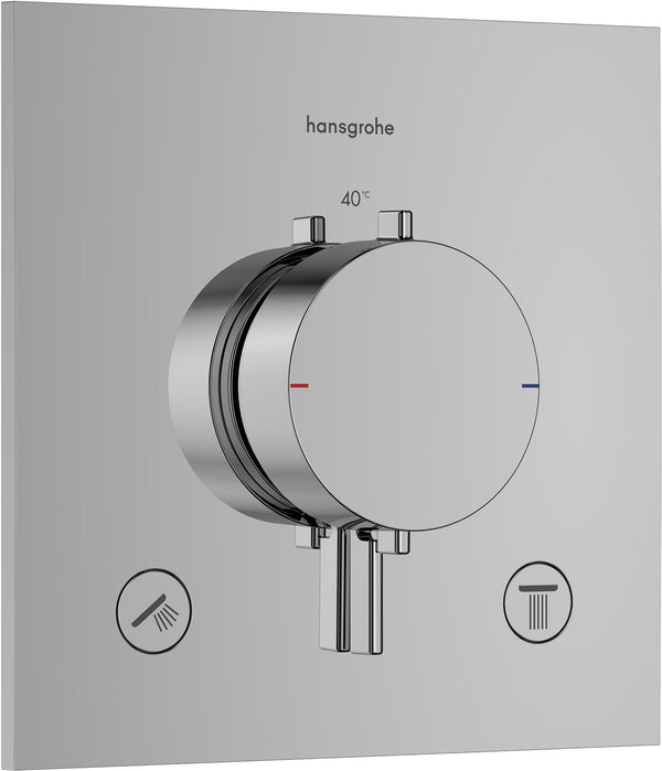 SET DE FINITION THERMOSTAT+2 ROBINET ECOSTAT COMFORT E CHROME