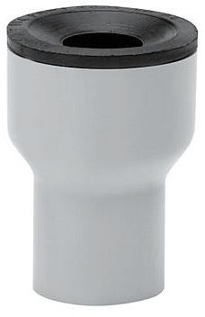 OVERGANGSSTUK PVC METAAL KUMY 40MM-5/4"FK-AS RECHT