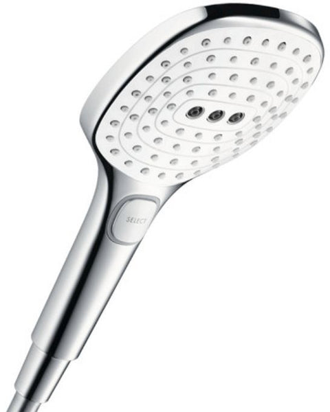 Handdouche Raindance Select E120 3 jet Hansgrohe chroom-wit