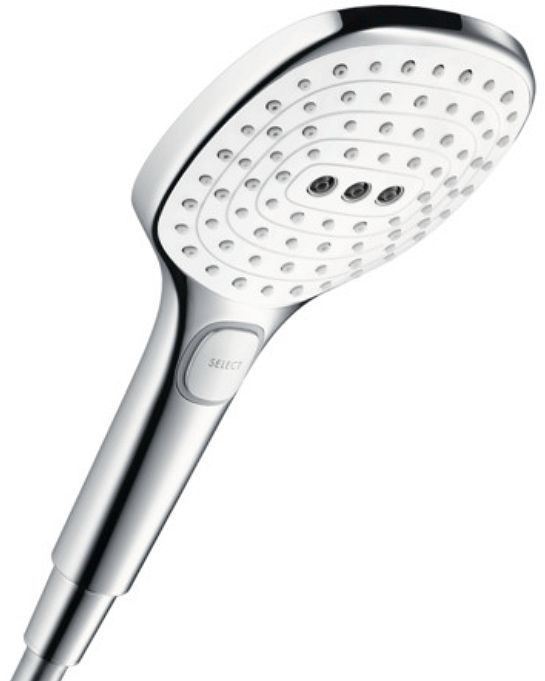 Handdouche Raindance Select E120 3 jet Hansgrohe chroom-wit