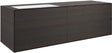 ONDERBOUW 4 LADES+ONDERBOUWLAVABO LINKS TENSO 160CM ZONDER KRAANGAT WENGE
