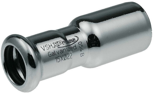 ACIER ZINGUE A SERTIR ALLONGE REDUCTION VSH 28-15MM