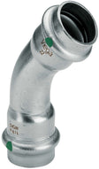 COUDE 45°FF 15MM SANPRESS INOX VIEGA