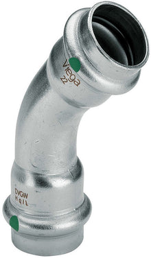 COUDE 45°FF 15MM SANPRESS INOX VIEGA