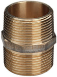 Bronzen dubbele nippel 2"MM Viega