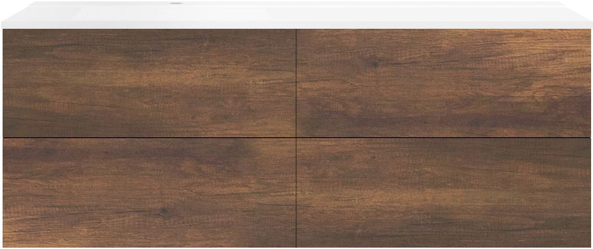 ONDERBOUW COFFEE 4 LADES 160 EIK.DEC.ROEST+WASTAFEL LINKS WIT