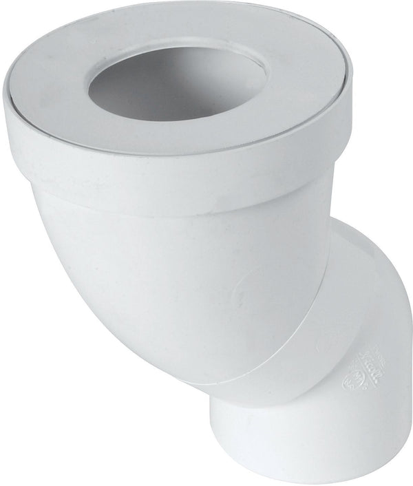 Richtbare wc aansluiting 80MM
