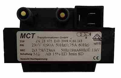 Transfo ACV voor olie brander bm/r