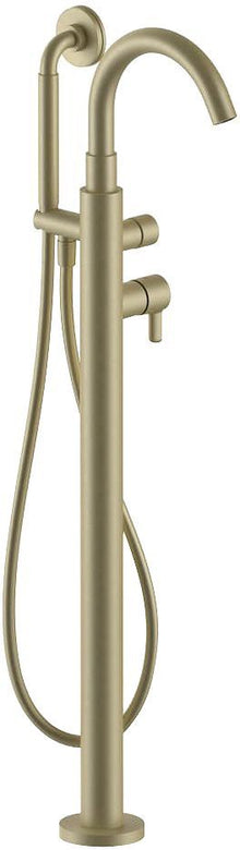1GREEP Mengkraan bad vrij icona classic fantini+handdouche zonder inbouwdeel mat british gold pvd