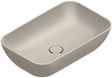 Opbouwlavabo Green catalano cataglaze+ 60X38 H15 zonder overloop sabbia satinato