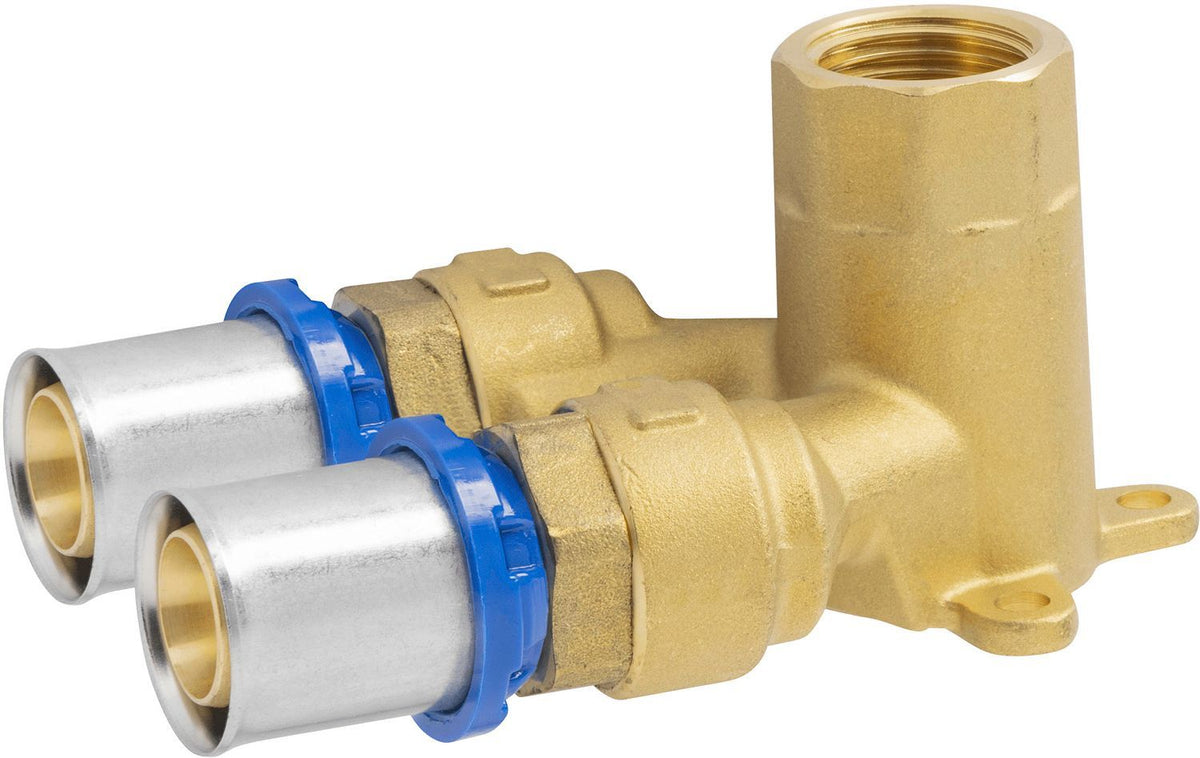 Kulas dubbel 20MM-1/2"F ALUPEX