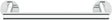 POIGNEE HOLD O 36CM CHROME