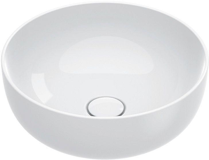 Opbouwlavabo sfera catalano cataglaze+ diameter 42 H16 zonder overloop wit