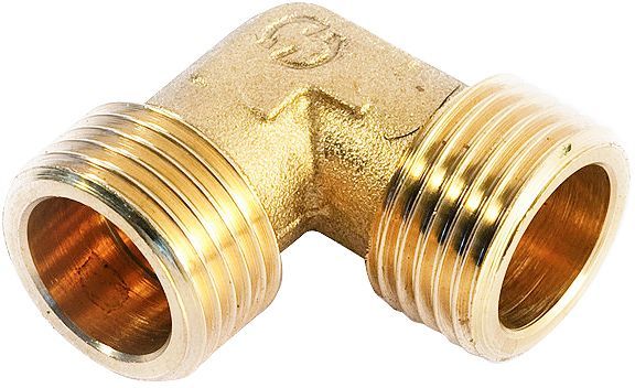 COUDE FILETE LAITON 1/2"MM