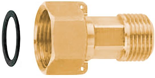 GK Koppeling voor waterteller Fm 4/4"-3/4"