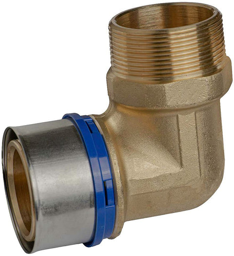 Elleboog 90° 50MM-6/4"M ALUPEX