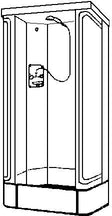 Douchecabine thermotub wit