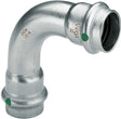 COUDE 90°FF 35MM SANPRESS INOX VIEGA