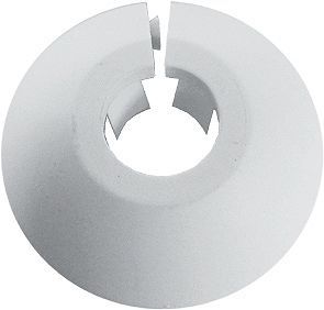 Klemrozet PVC srk wit 12-15MM