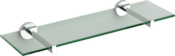 TABLETTE FLAT CLOU 45CM CHROME/CLAIRE